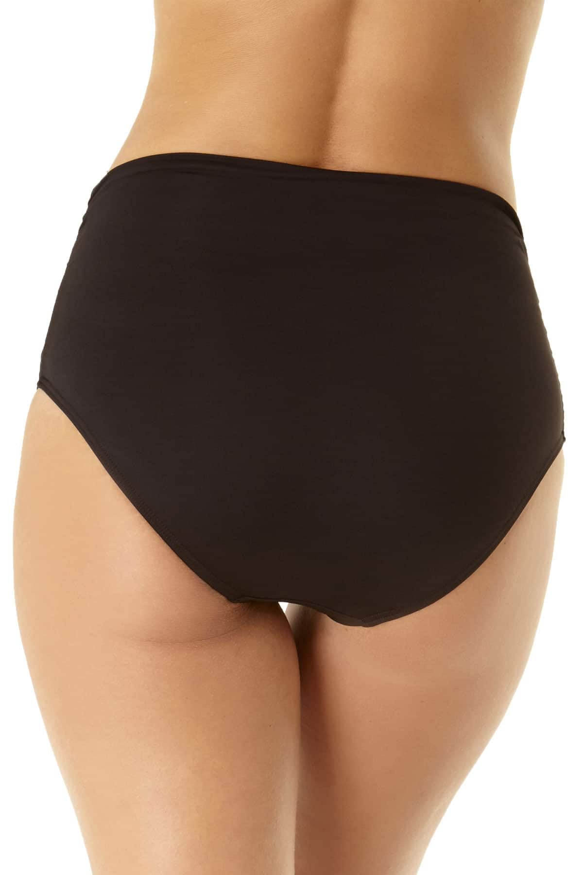 Anne Cole Convertible High Waisted Foldver Bottom - Image 3