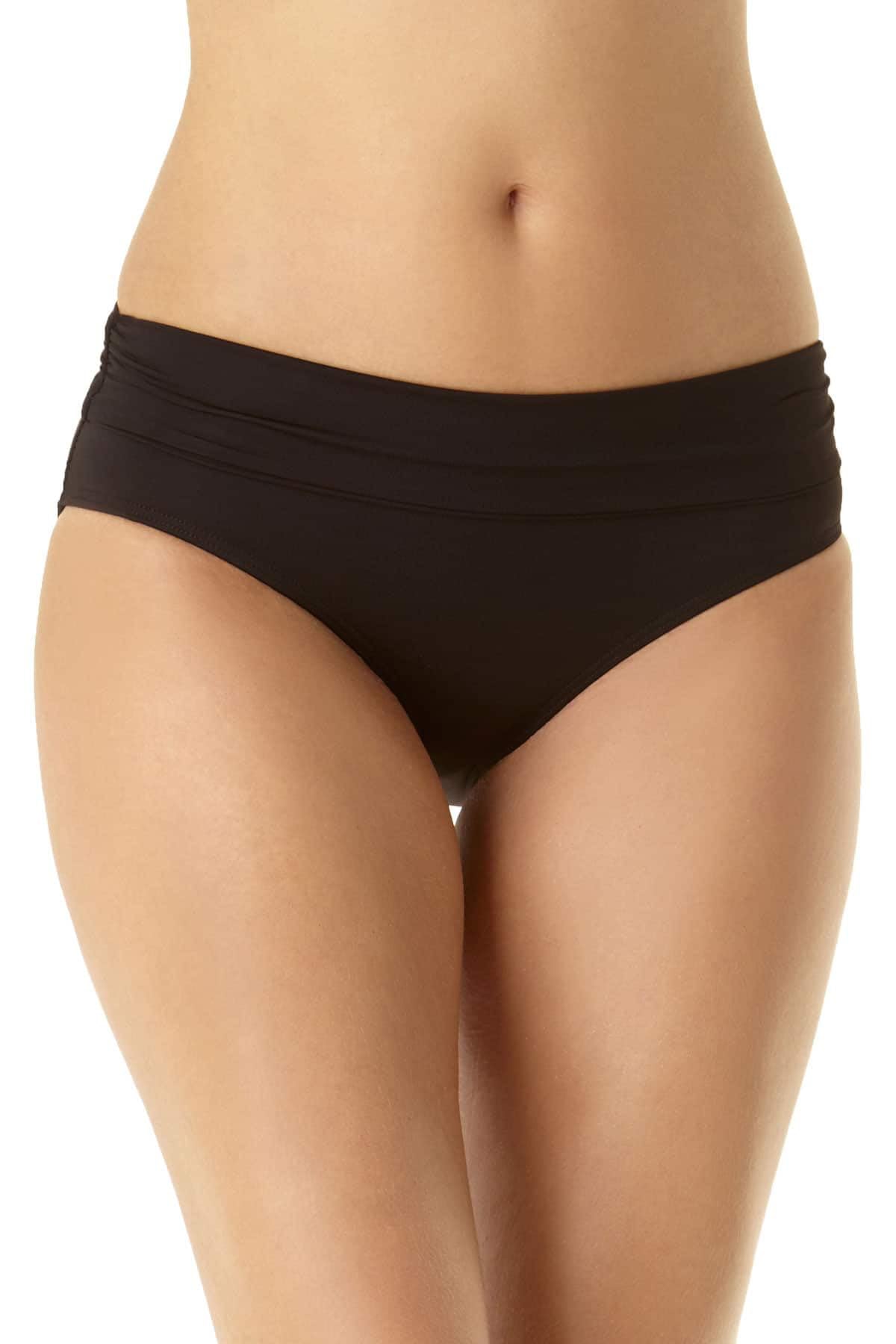 Anne Cole Convertible High Waisted Foldver Bottom - Image 5