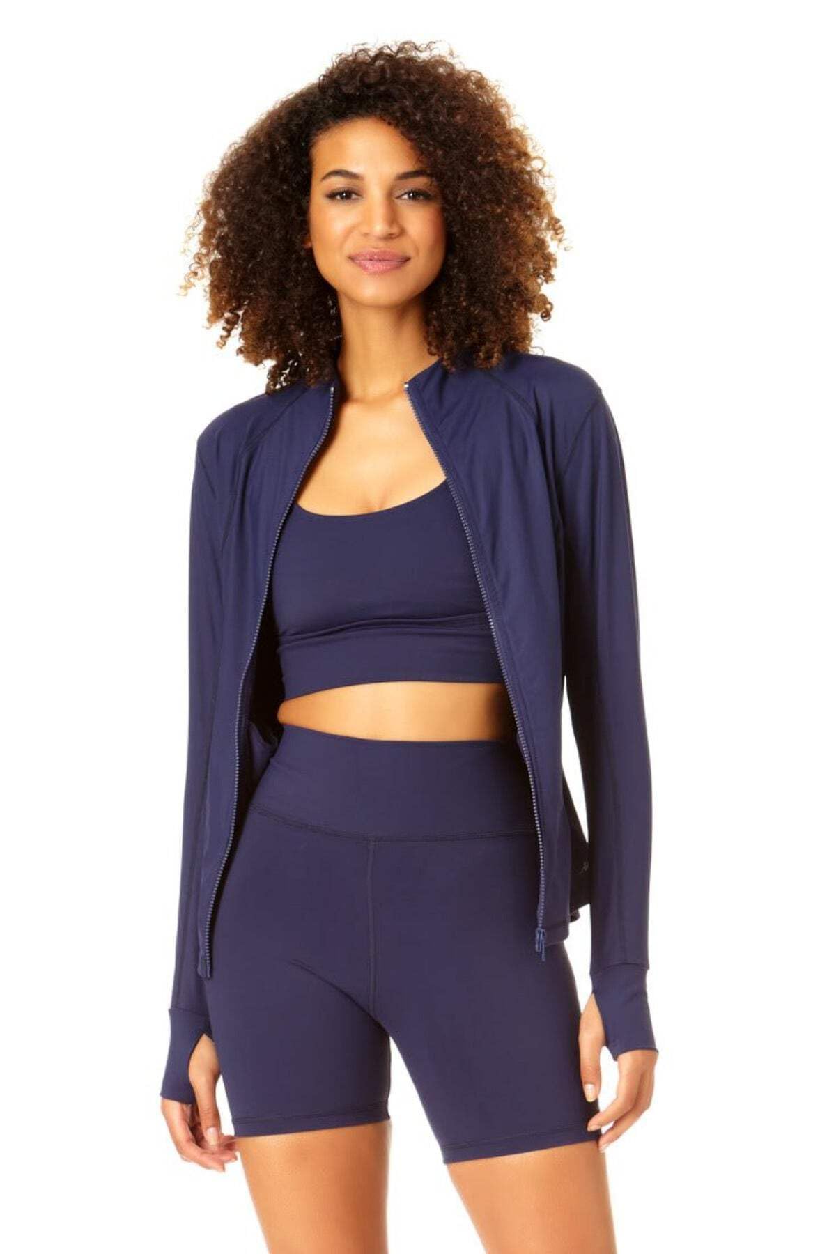 Anne Cole Womens Warmup JacketJacket - Image 8