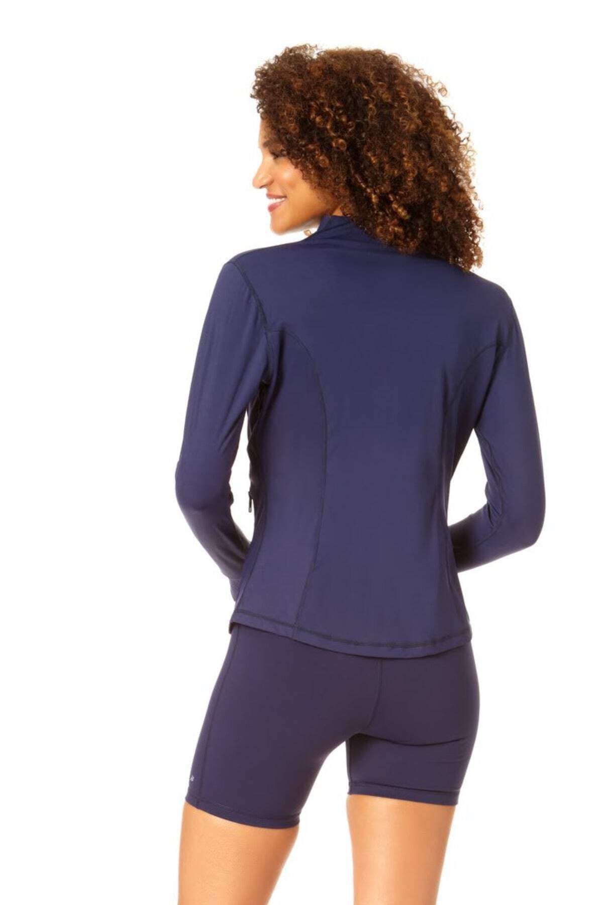 Anne Cole Womens Warmup JacketJacket - Image 9